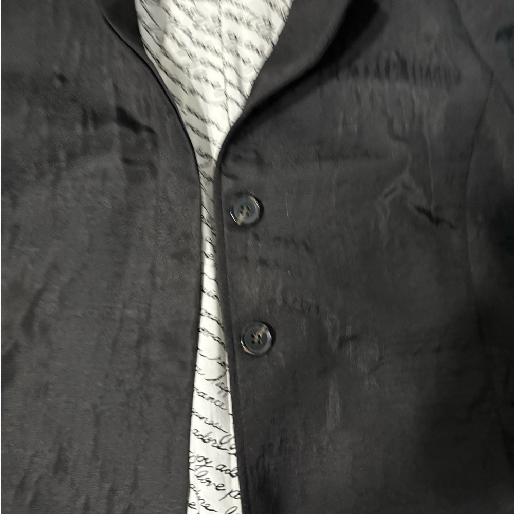Chico's Black lightweight Blazer Jacket - Picture 3 of 8